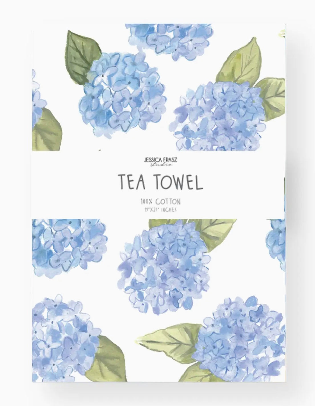 Cottage Hydrangea Tea Towel