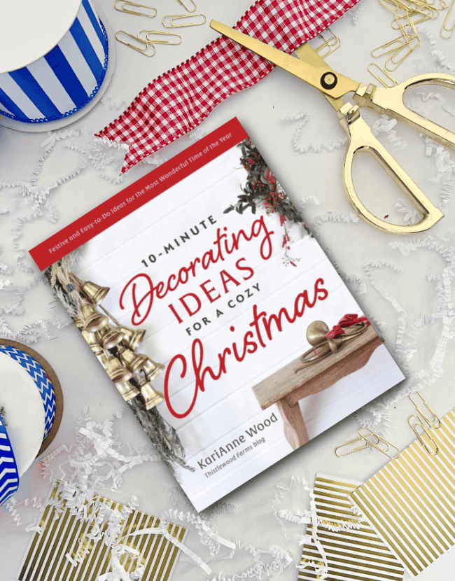 Signed Copy Of 10-Minute Decorating Ideas For A Cozy Christmas by KariAnne Wood