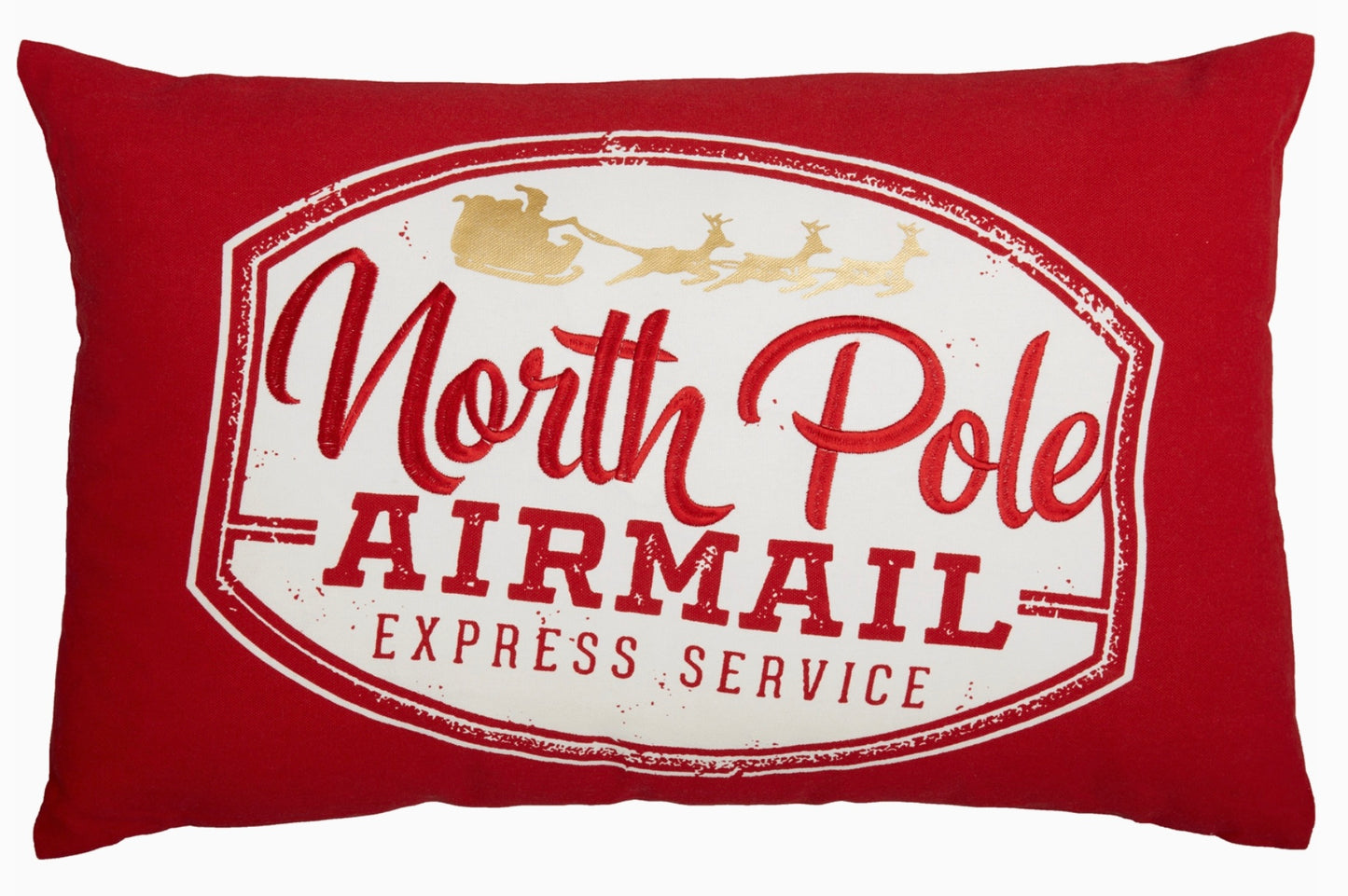 North Pole AirMail Pillow