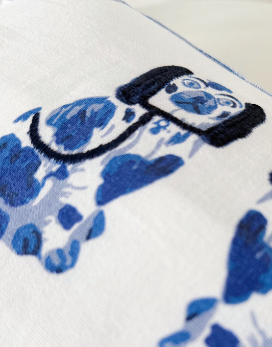 Byrd & Bobbin Vintage Tea Towel Pillow