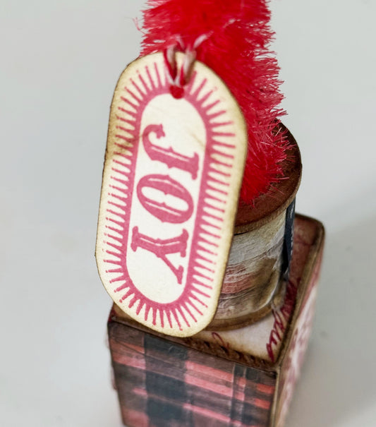 Handmade Christmas Tree Vintage Art II