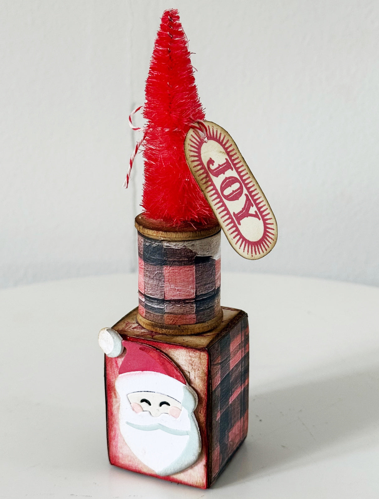 Handmade Christmas Tree Vintage Art II