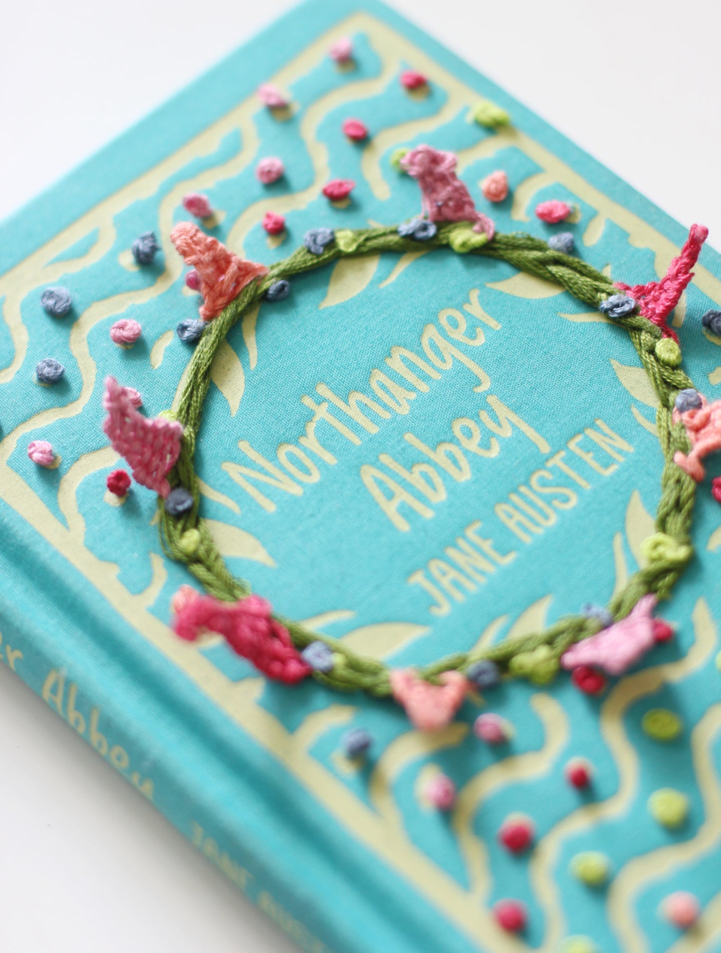 Hand Embroidered Northanger Abbey