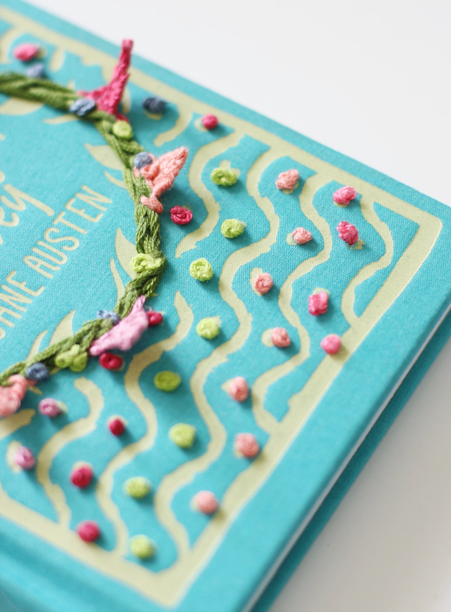 Hand Embroidered Northanger Abbey