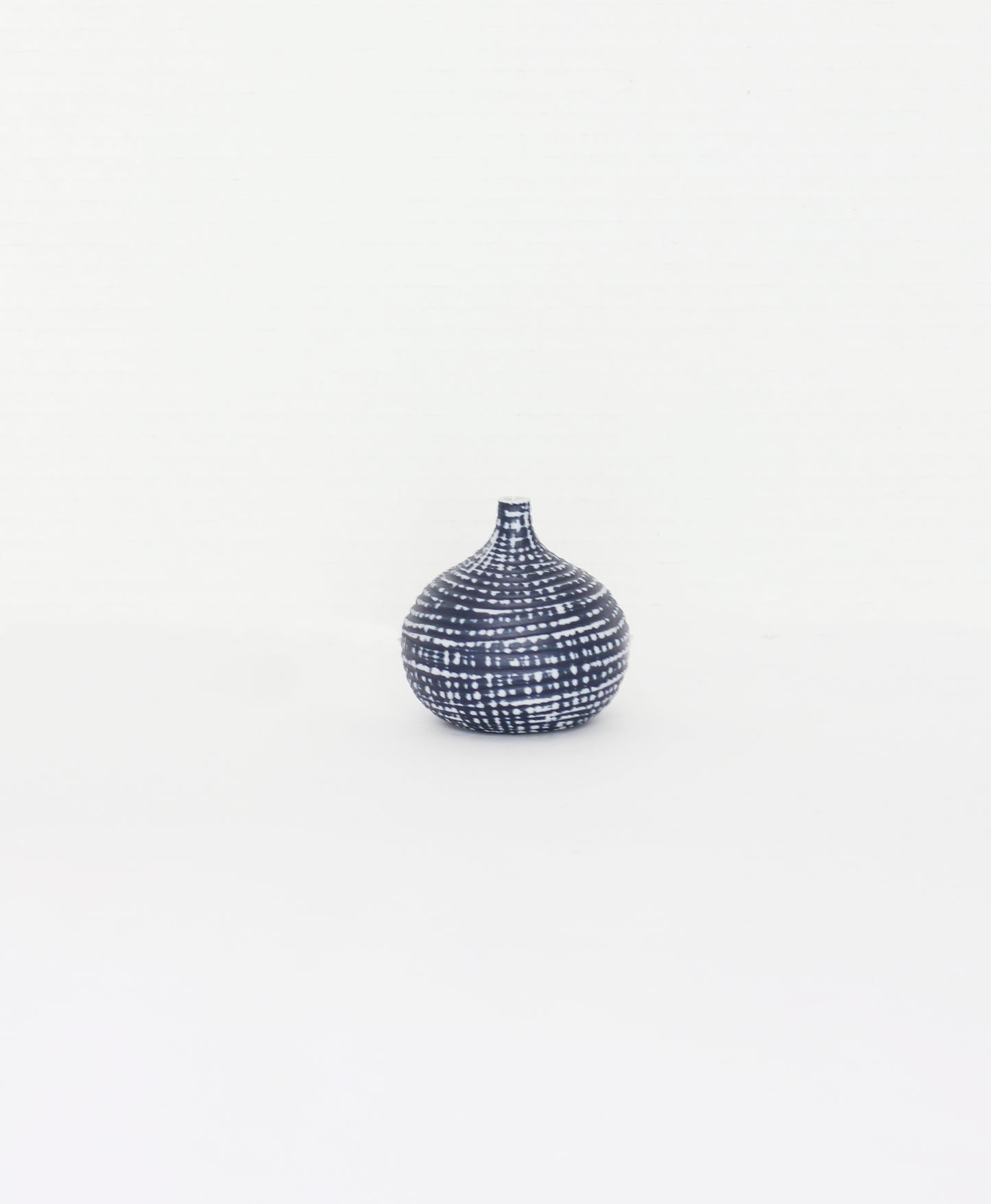 Blue Horizon Round Bud Vase