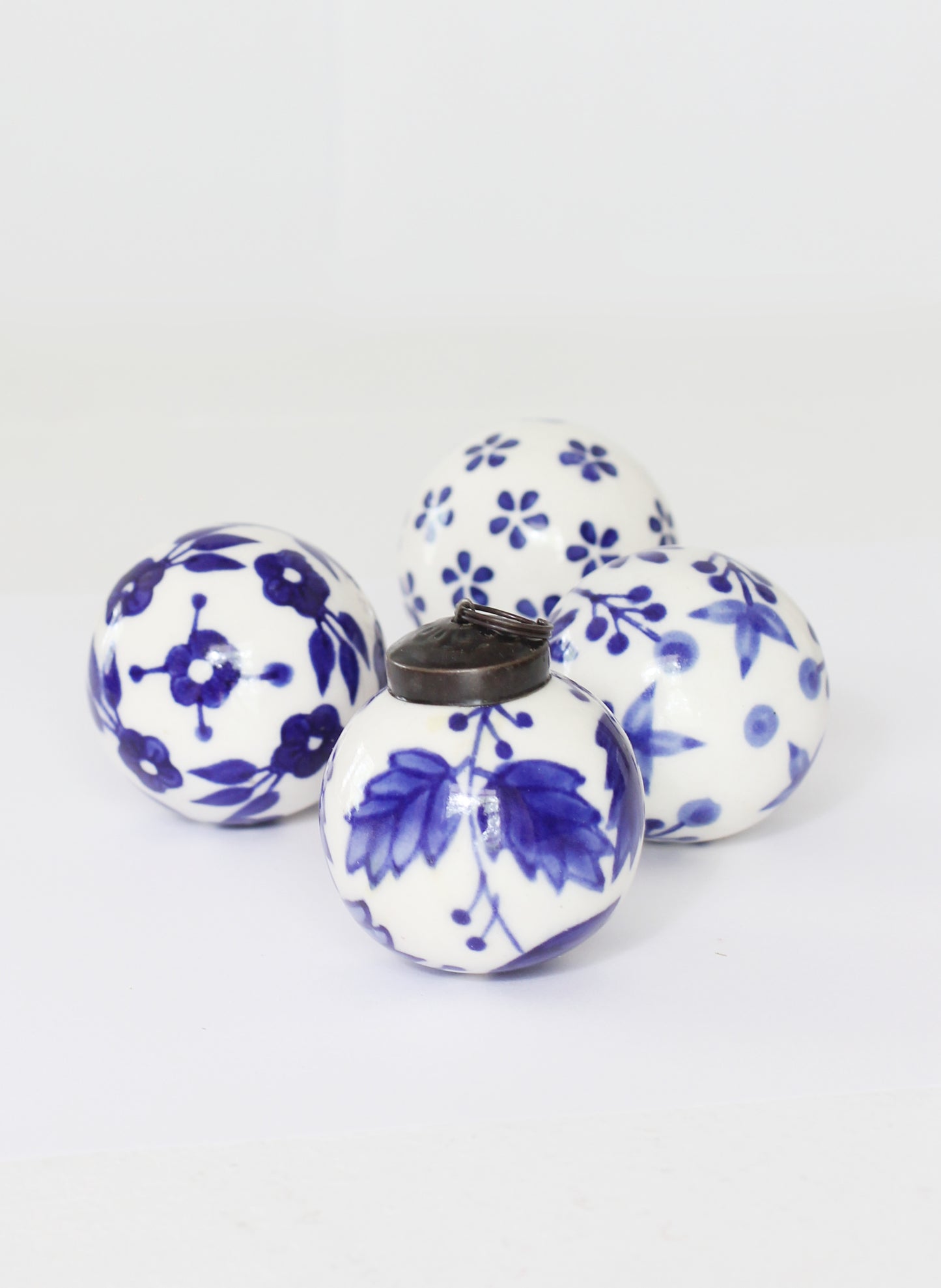 Starry Night Chinoiserie Ornaments
