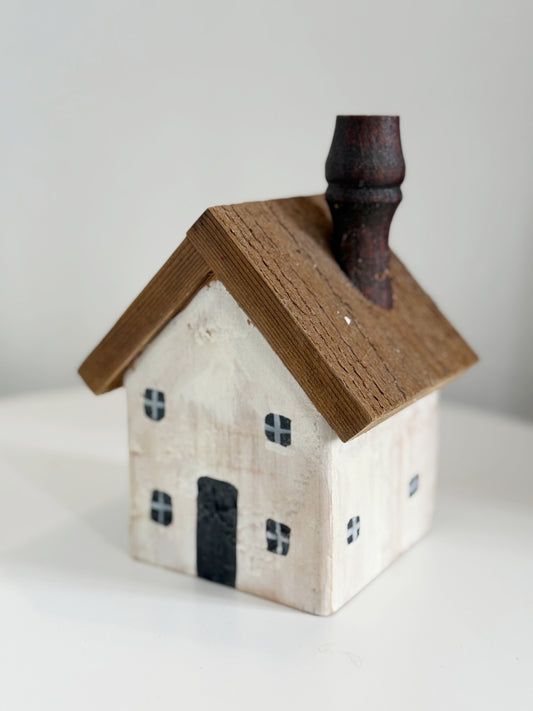 Wood Chimney Country House