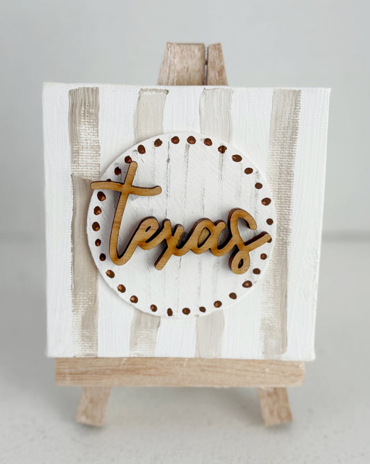 Texas Mini Canvas