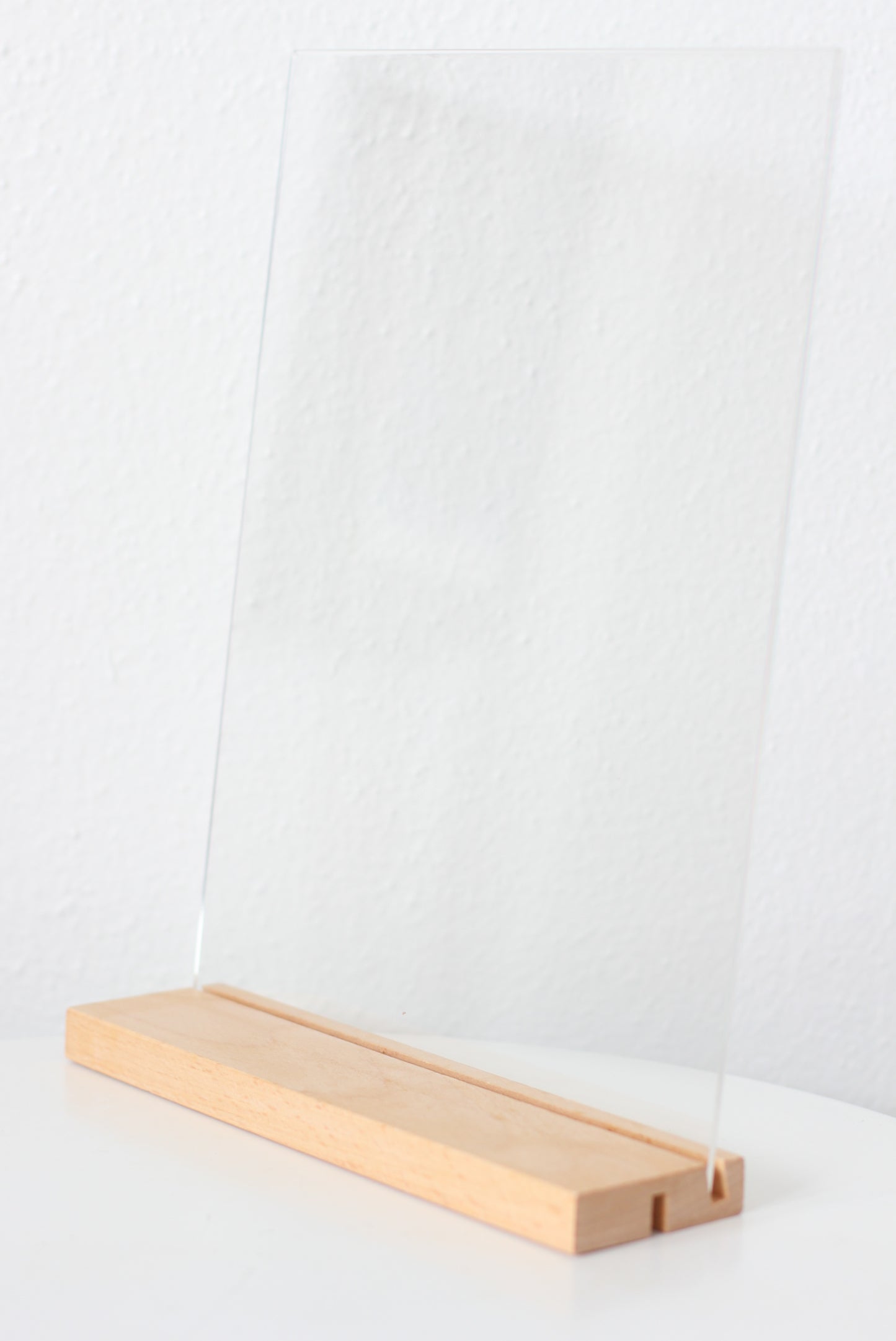 Acrylic and Wood Modern Frame