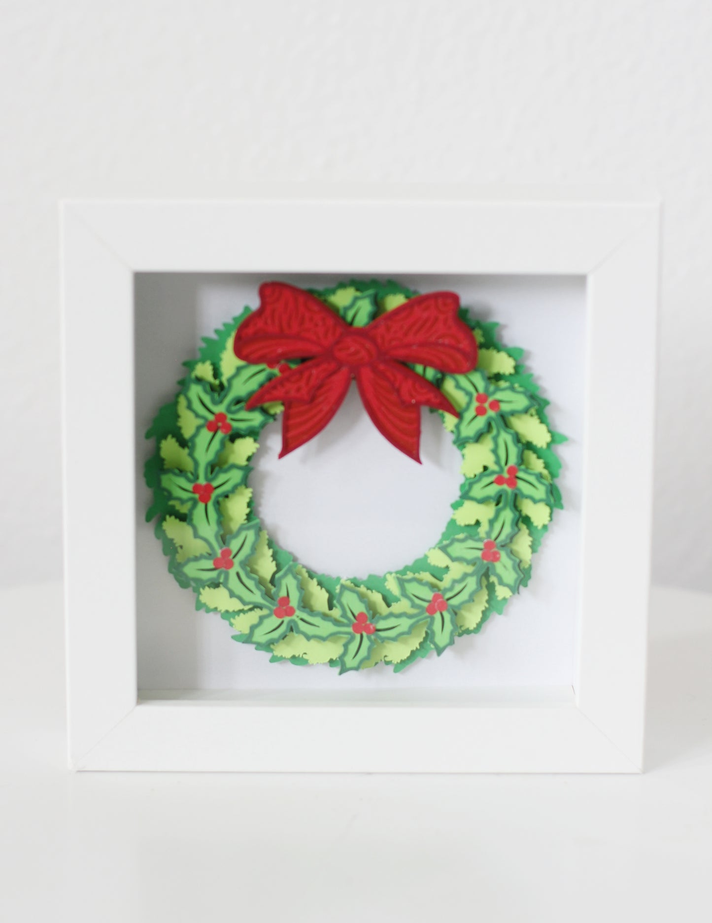 Deck the Halls Cut Paper Art