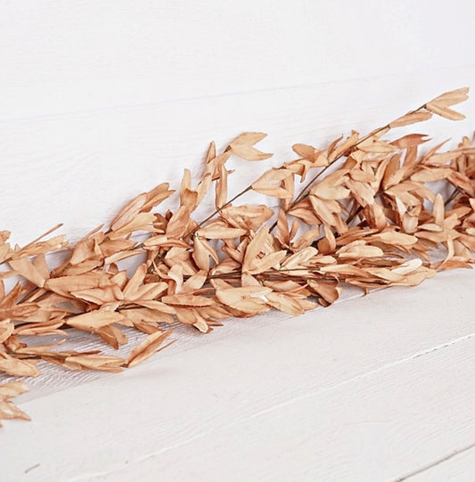 Teastained Herb Leaves Garland