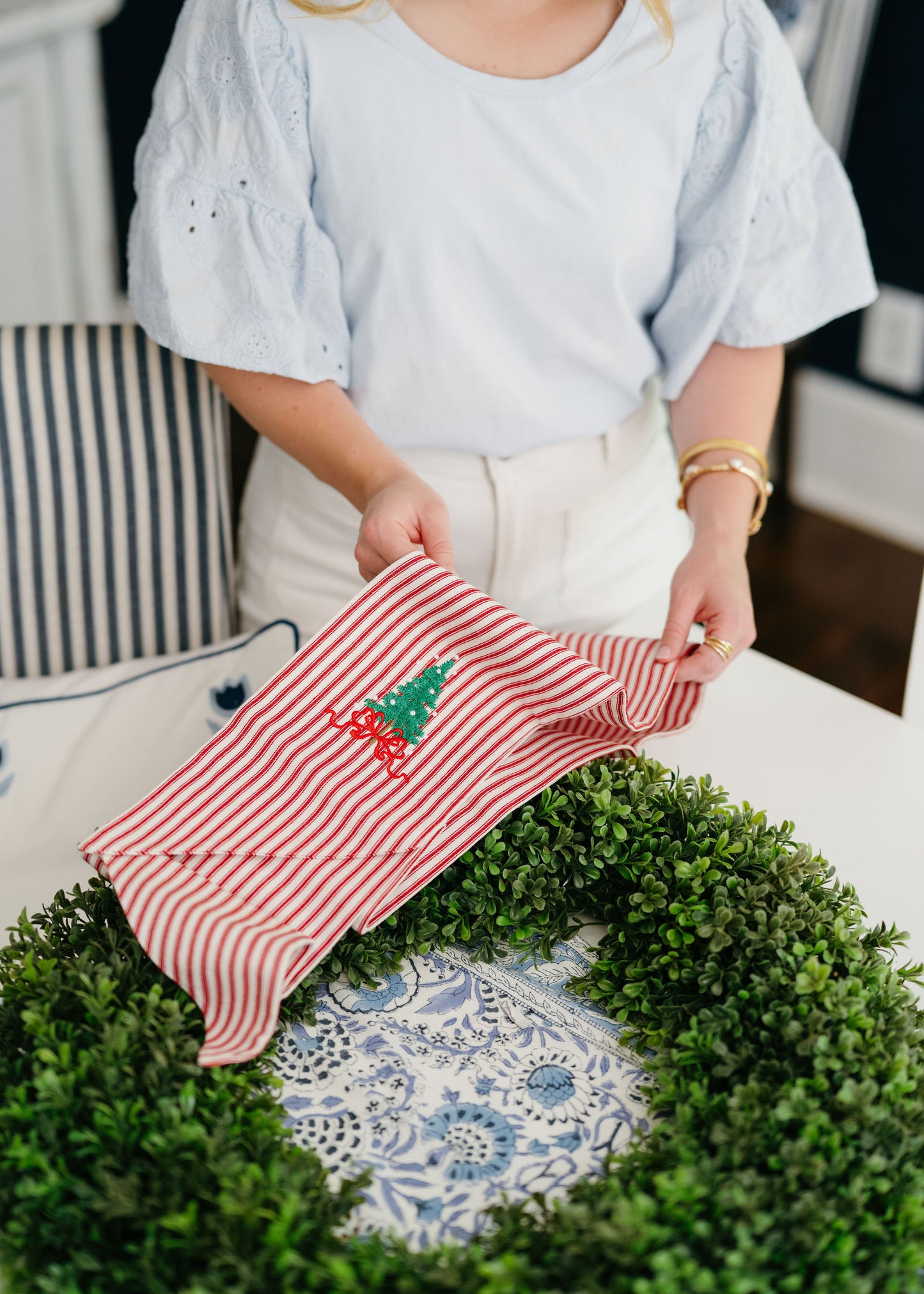 Wreath Sashes