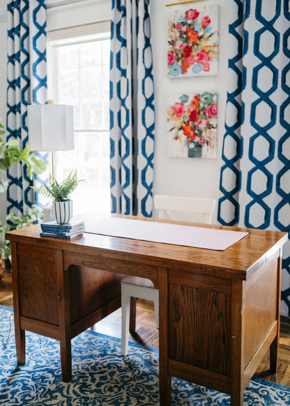 Cottage Trellis Desk Pad
