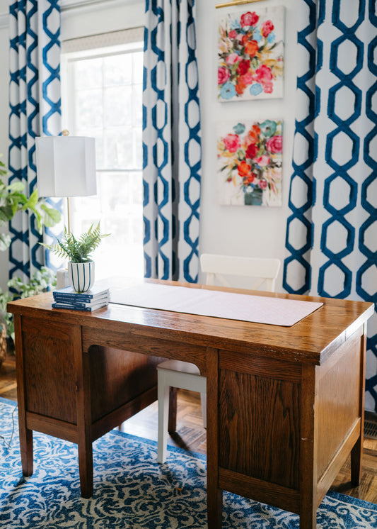 Cottage Trellis Desk Pad