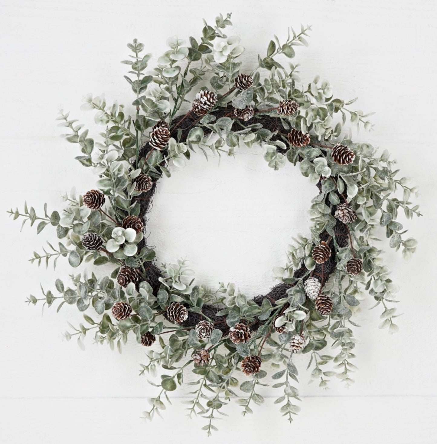 Twig and Pinecone Wreath