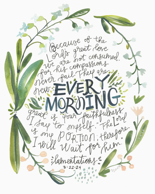 New Every Morning Print