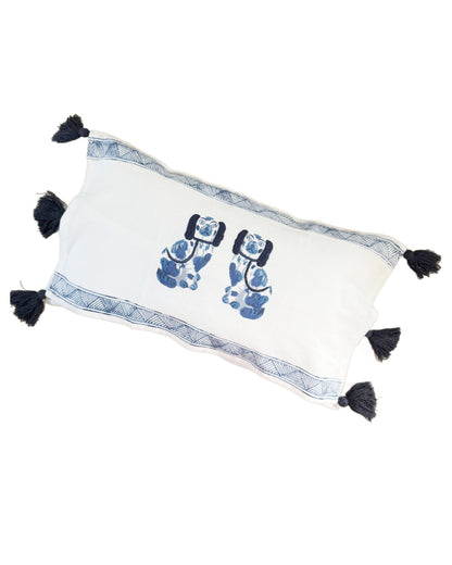 Byrd & Bobbin Vintage Tea Towel Pillow