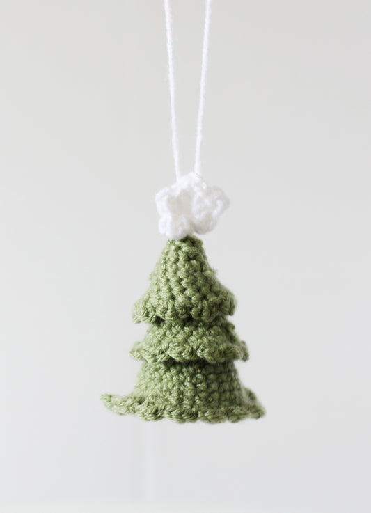 Crochet Layered Christmas Tree Ornament