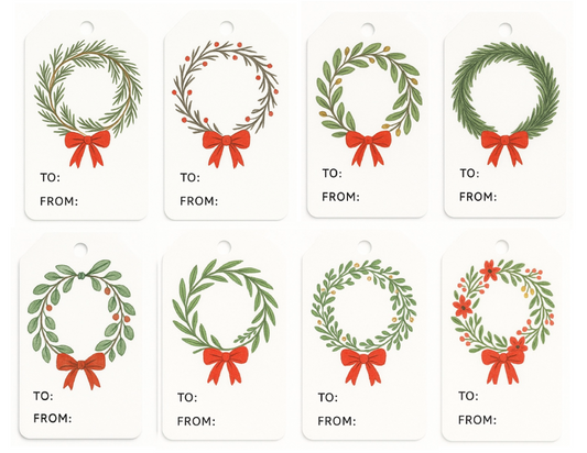 Tag The Halls Printable Gift Tags