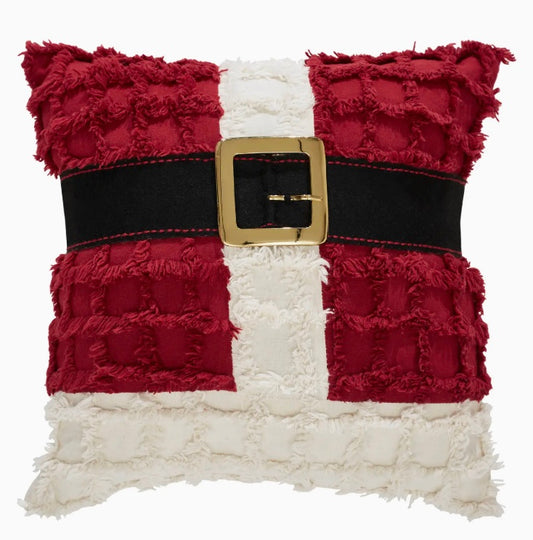 Santa Buckle Belt Pillow