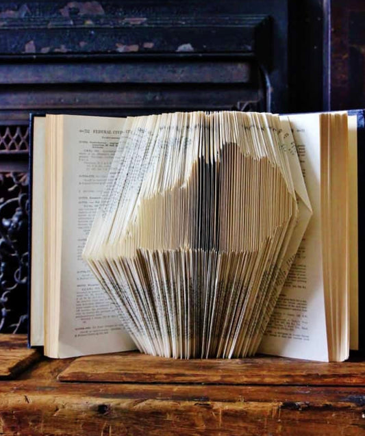 Choose Your State Hand Folded Book