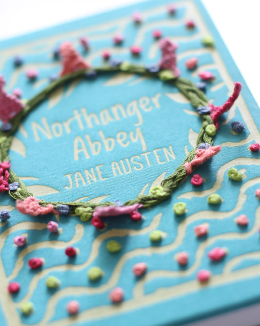Hand Embroidered Northanger Abbey