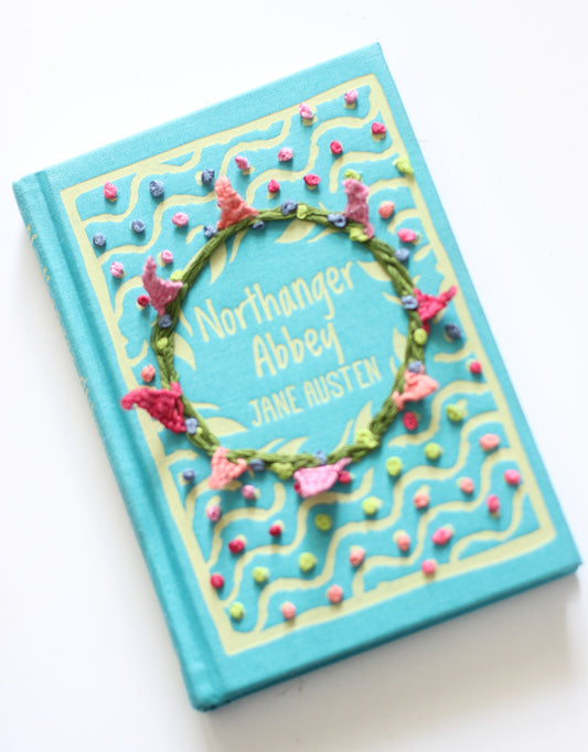 Hand Embroidered Northanger Abbey