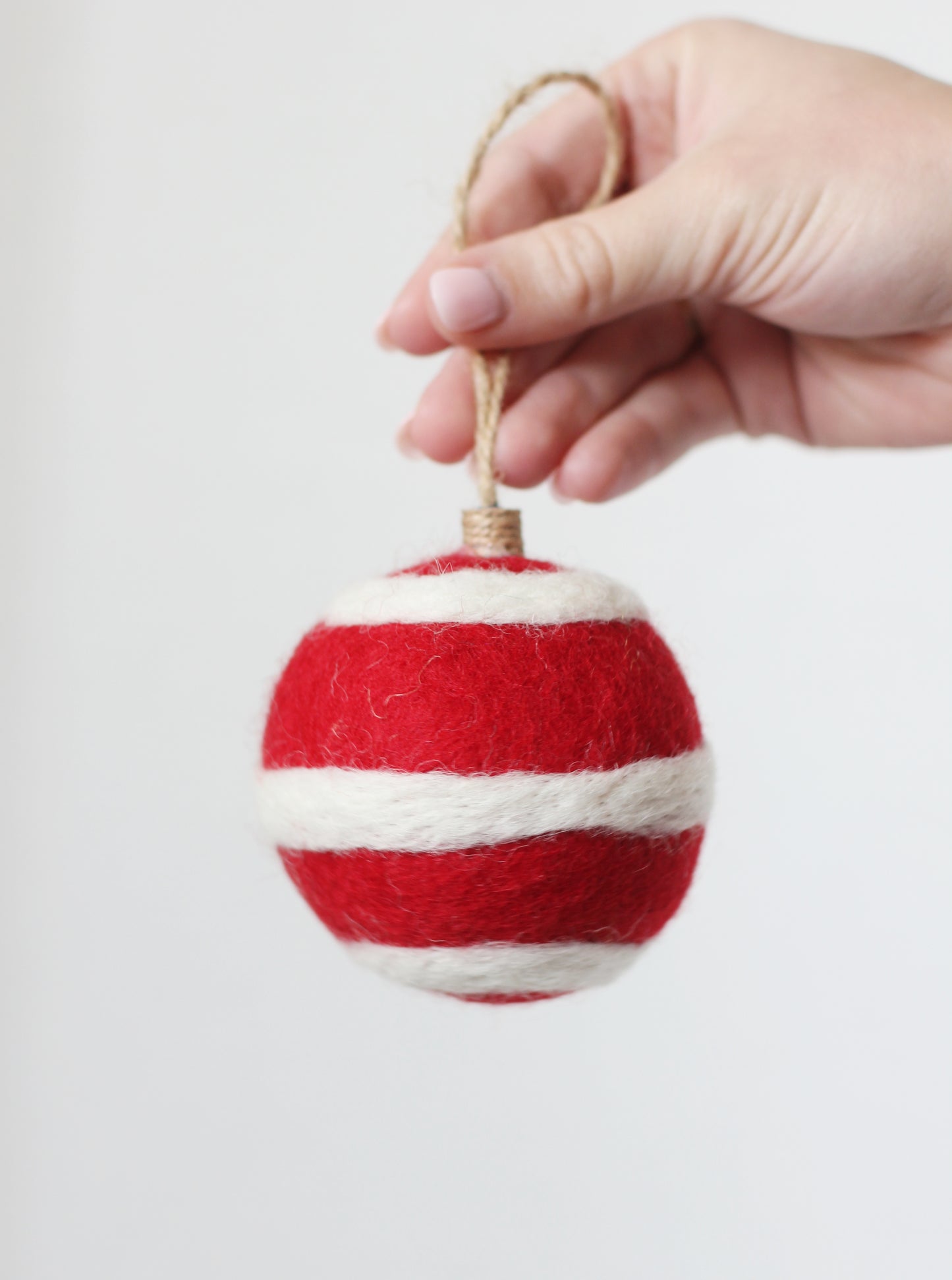 Noel Needlework Holiday Ornaments-Red