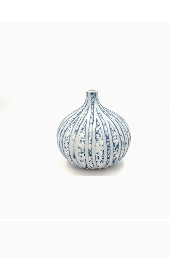 Coral Tide Round Bud Vase