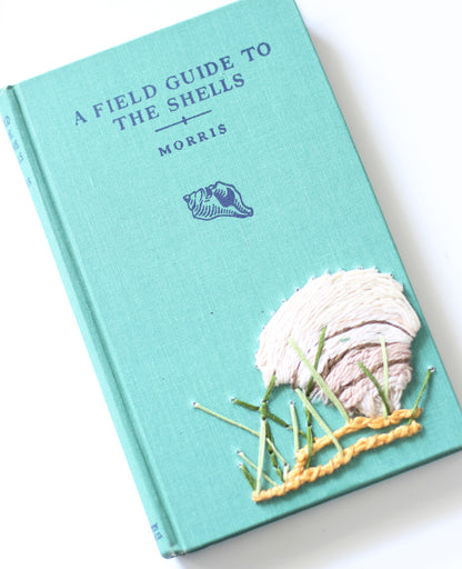 Hand Embroidered Book Sally Sells Sea Shells