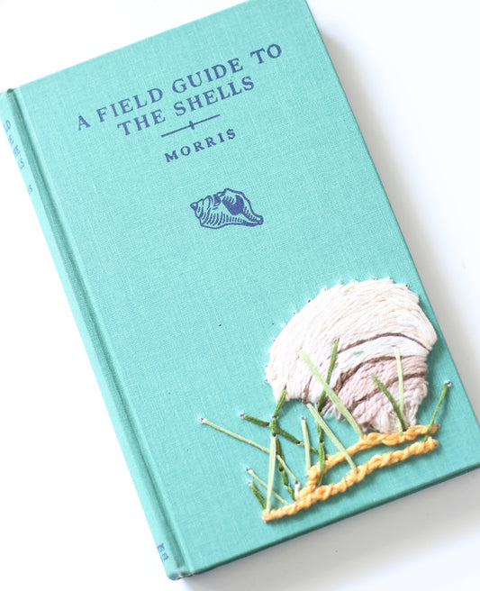 Hand Embroidered Book Sally Sells Sea Shells