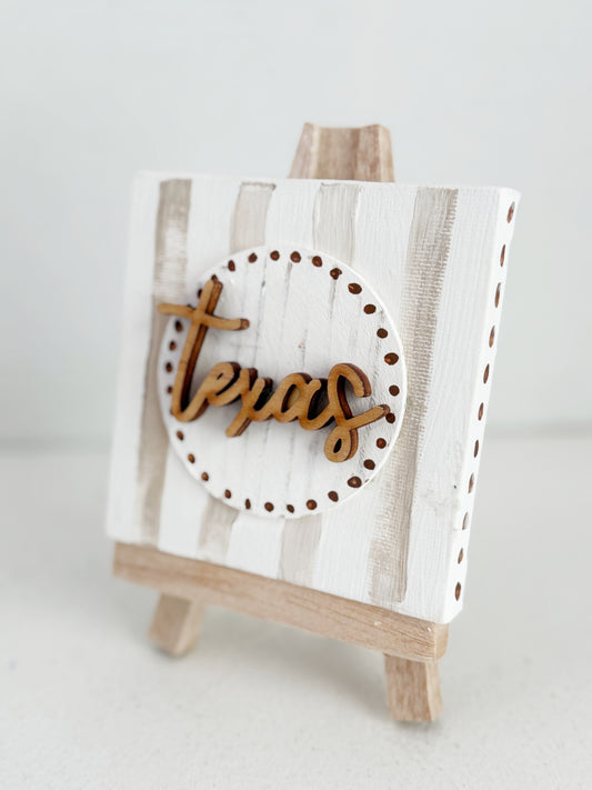 Texas Mini Canvas