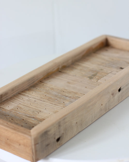 Distressed Wood Tray