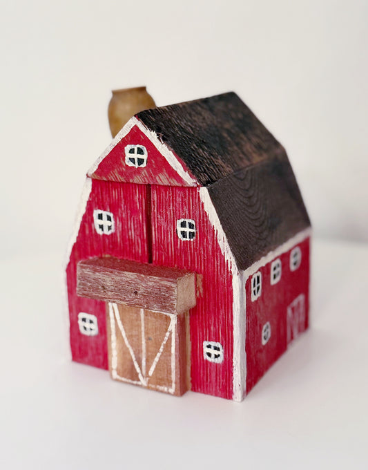 Distressed Red Barn II