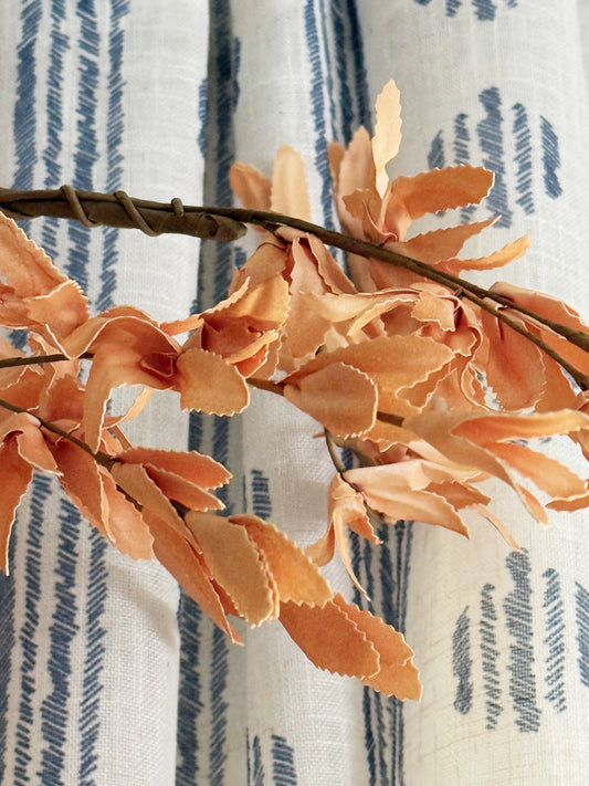 Teastained Herb Leaves Garland