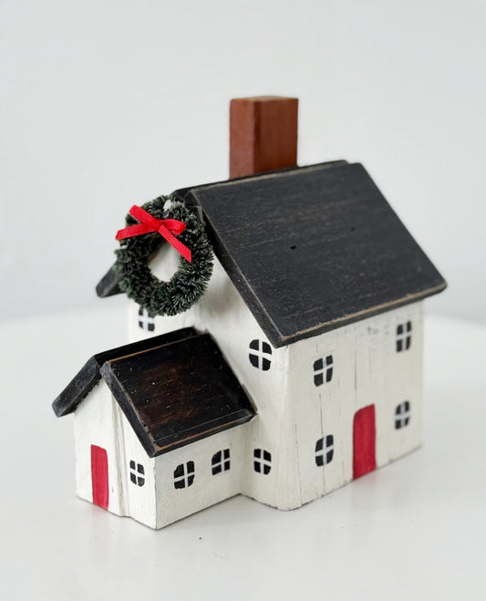 Distressed Country Christmas Cottage