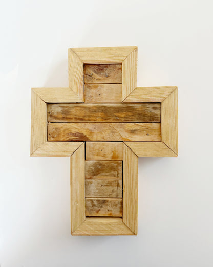 Distressed Wood Cross