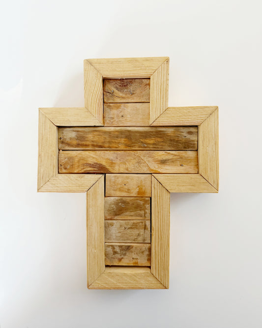 Distressed Wood Cross