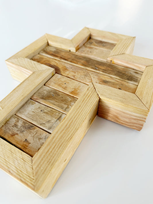 Distressed Wood Cross
