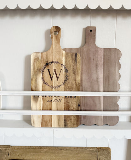 Personalized Cutting Board