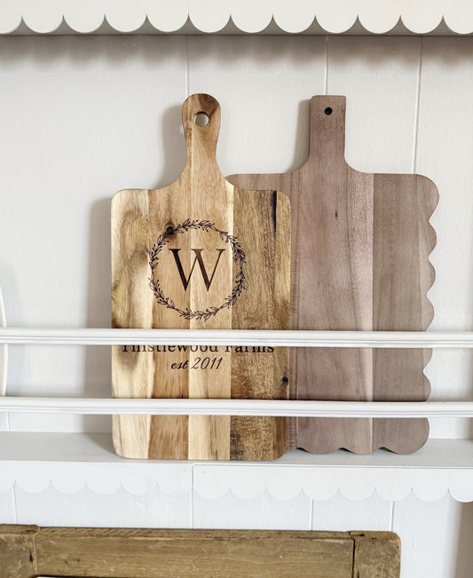 Personalized Cutting Board