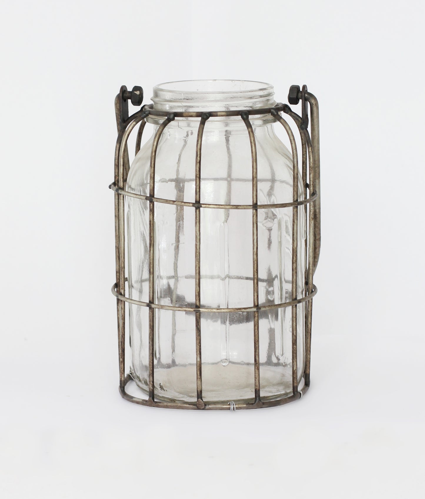 Iron Petal Vase Jar