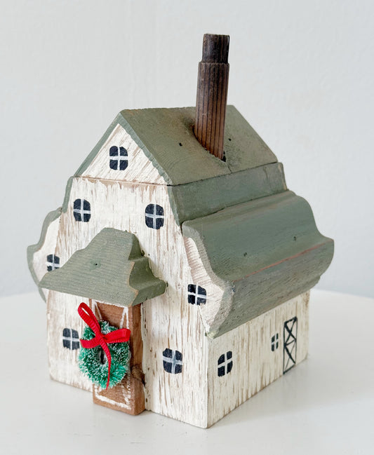 Green Roof Cottage Christmas Barn