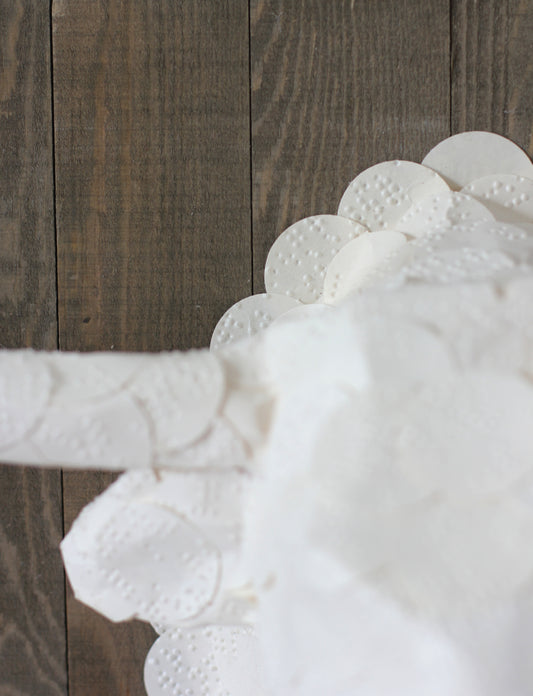 Longhorn Sculpture From Braille Paper