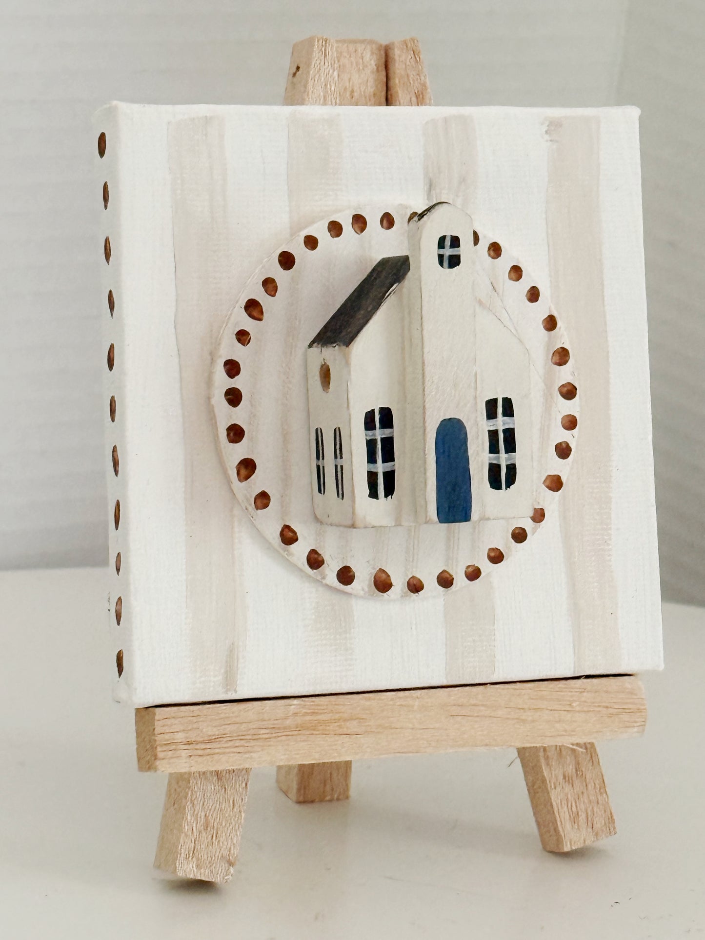 Mini Church Handpainted Art