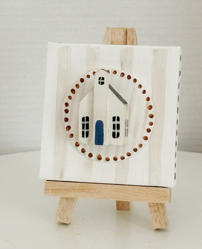 Mini Church Handpainted Art
