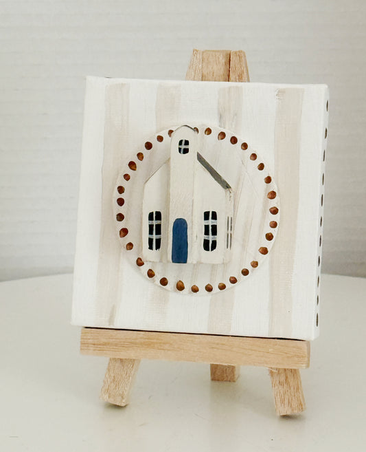 Mini Church Handpainted Art