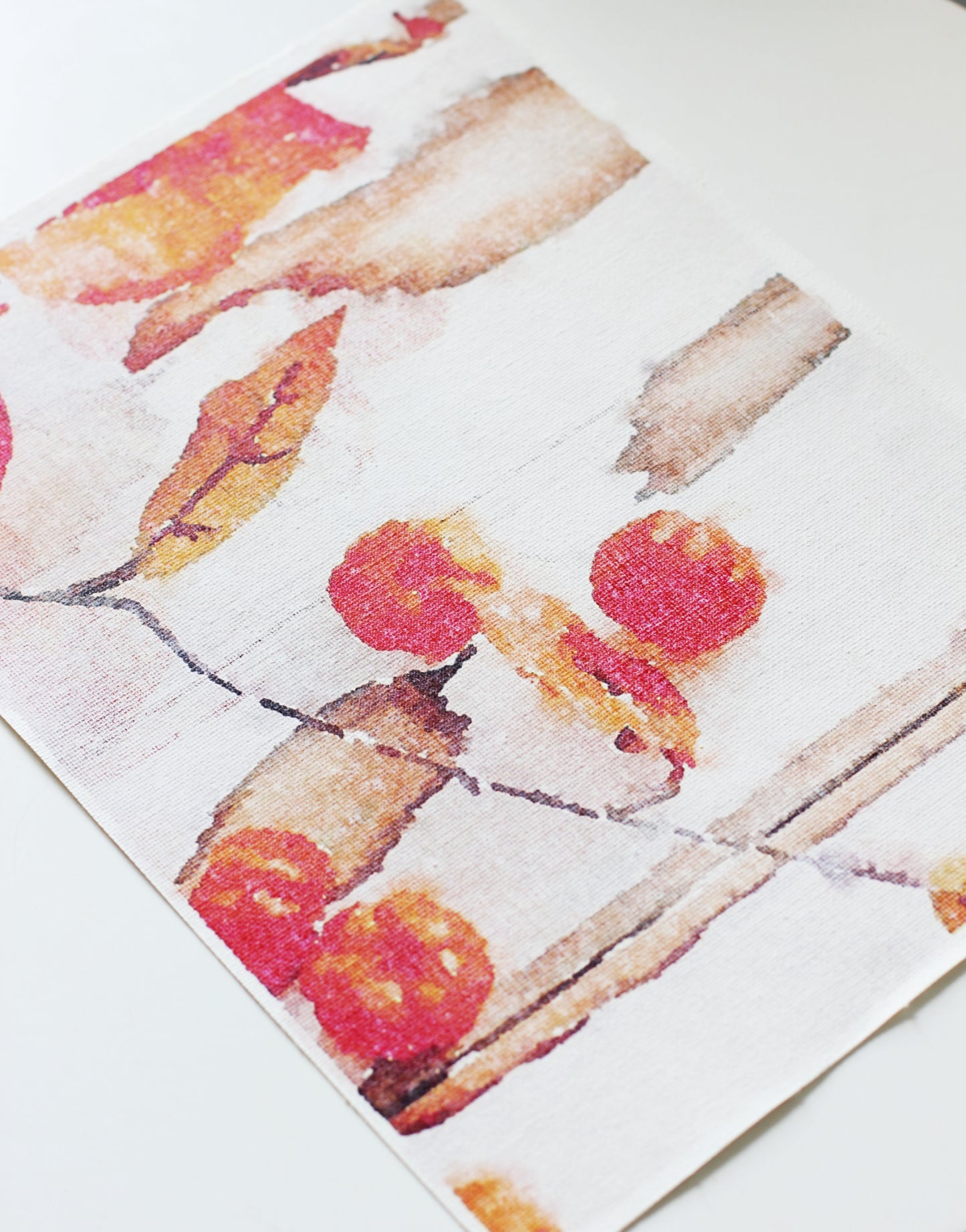 October Harvest Rolled Canvas