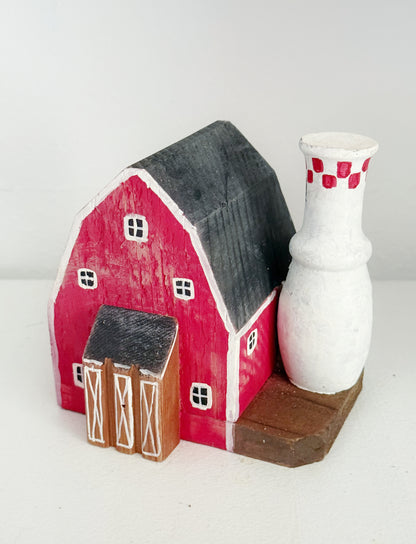 Checked Chimney Cottage Barn