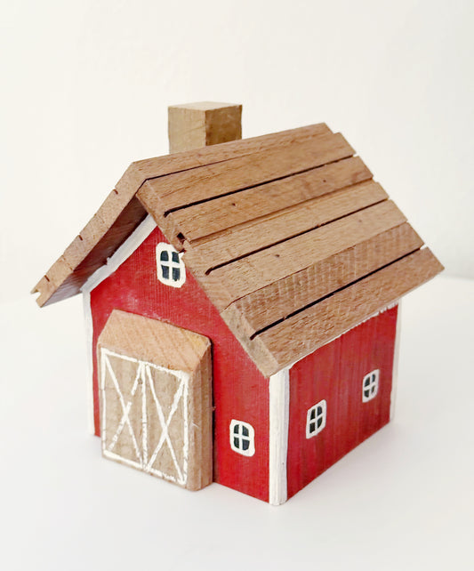 The Slat Roof Red Cottage